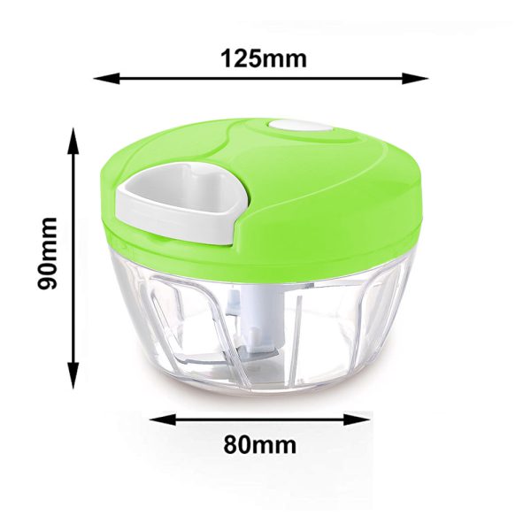 Speedy Chopper Manual Food Chopper For Vegetable(random Colors)