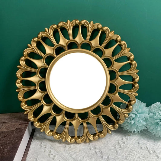 Round Golden Mirrors / Wall Mirror