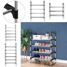 5 Layer Stainless Steel Layer Shoe Rack