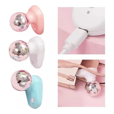 Mini Massager – Usb Rechargeable Handheld Device With 6 Vibration Levels For Muscle Relief & Relaxation Random Colors
