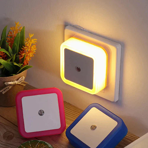 1 Pc Led Night Light  (pink Color)