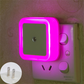 1 Pc Led Night Light  (pink Color)
