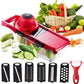 10 In 1 Mandolin Vegetable  Slicer