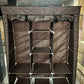 3 Door Fancy & Portable Foldable Closet Wardrobe Storage Organizer With Shelves Foe Multi Purpose