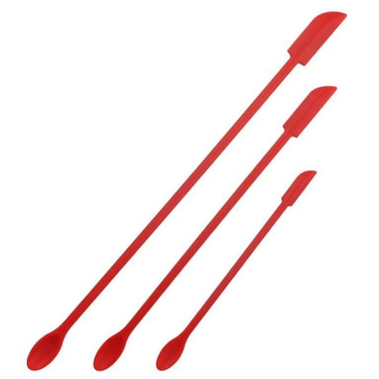 3 Pcs Mini Silicone Telescopic Spatula And Scooping Spoon