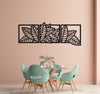 3d Wooden 3 Piece Long Leaf Panels | Wall Hanging Wooden Art | Wall Art I Wall Art For Room Decoration
