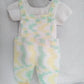 Handmade Crochet Baby Outfit with Matching Shoes – 1 Year Old ( Random color) )
