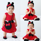 Handmade Minnie-Inspired Crochet Baby Dress Set (Custom Size & Color )