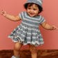 Handmade Woolen Baby Frock with Hat – Customizable Size & Color