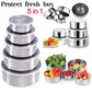 Stainless Steel Bowl Set Of 5