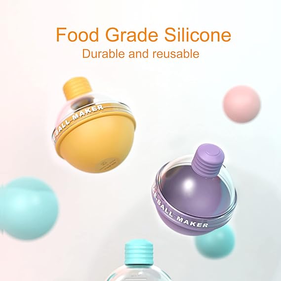Bulb Ice Cube Hockey Mold Silicone Ice Maker Ball Tray (random Color)