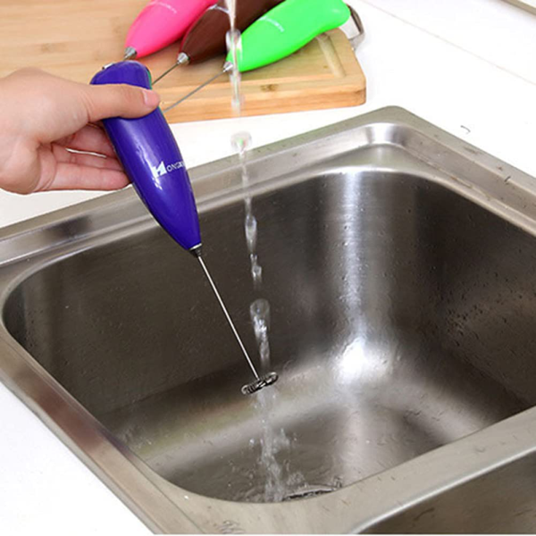 Electric Egg Beater Milk Drink Coffee Whisk Mixer (mix/random Color)