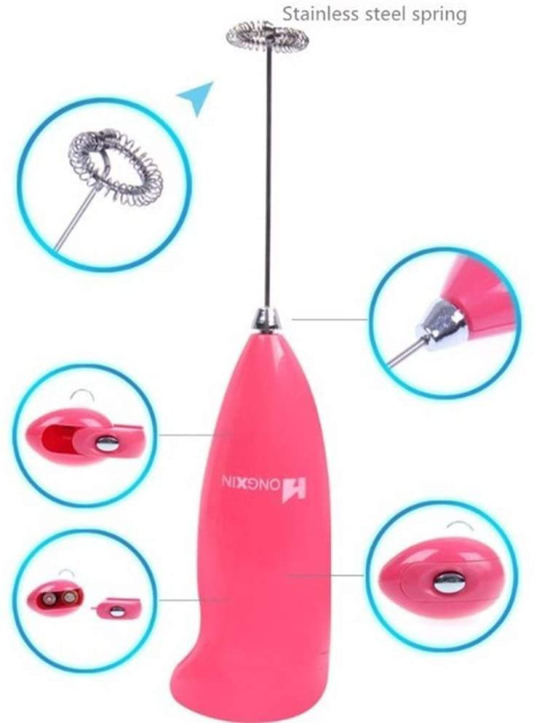 Electric Egg Beater Milk Drink Coffee Whisk Mixer (mix/random Color)