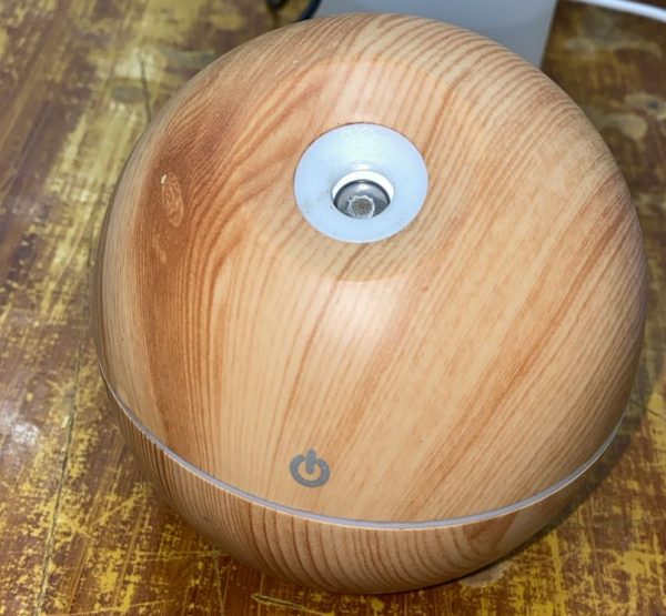 Essential Oil Diffuser Aroma Air Wood Humidifier With Colorful Change Mist Maker For Home (random Color)