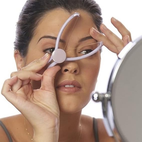 Eyebrow Threading Tool|| Modern Plastic Cotton Facial & Body Hair Remover For Women