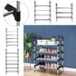 5 Layer Stainless Steel Layer Shoe Rack