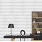 01 Pcs 3d Wall Stickers Faux Brick White Brick |70 X 77 Cm