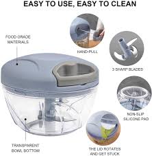 Speedy Chopper Manual Food Chopper For Vegetable(random Colors)