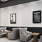 01 Pcs 3d Wall Stickers Faux Brick White Brick |70 X 77 Cm