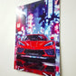 Metal Wall Art, Car Design Metal Printed Wall Décor