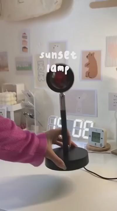 Sunset Lamp Multi Color With Remote