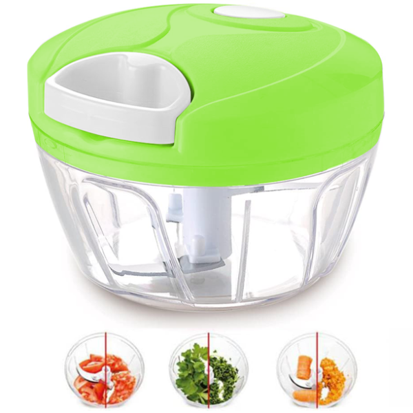Speedy Chopper Manual Food Chopper For Vegetable(random Colors)