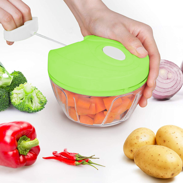 Speedy Chopper Manual Food Chopper For Vegetable(random Colors)