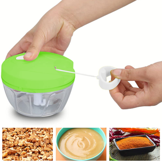 Speedy Chopper Manual Food Chopper For Vegetable(random Colors)